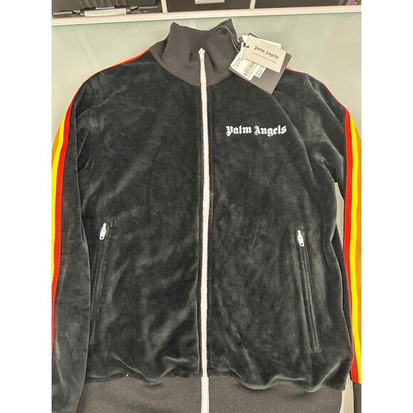 Palm Angels Rainbow Chenille Track Jacket (Sm)